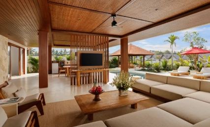 2 Bedroom Pool Villa 2BR Living