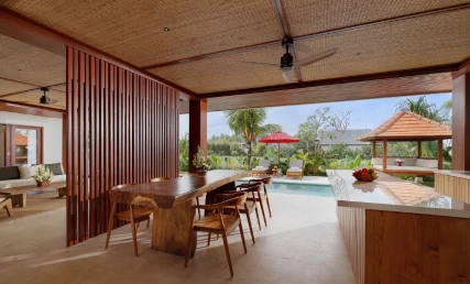 Three Bedroom Pool Villa 3BR Dining Amarta